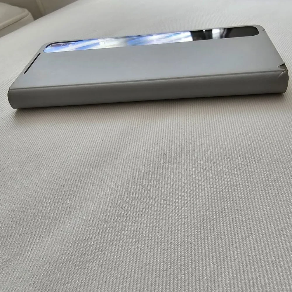 Samsung Galaxy S21 Ultra 5G S-View Flip Cover Case with Display Gray PREOWNED